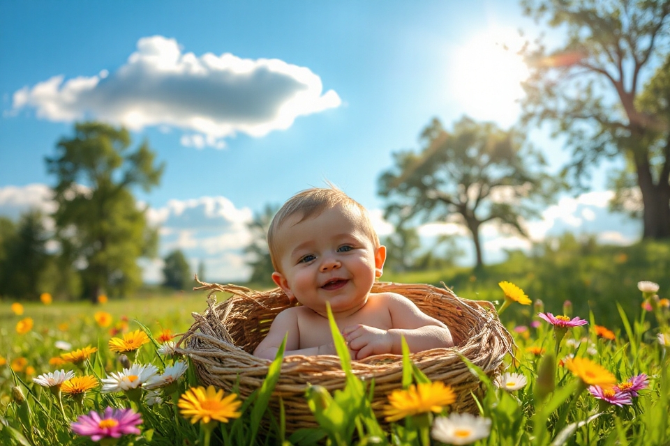 joyful jesus in nature