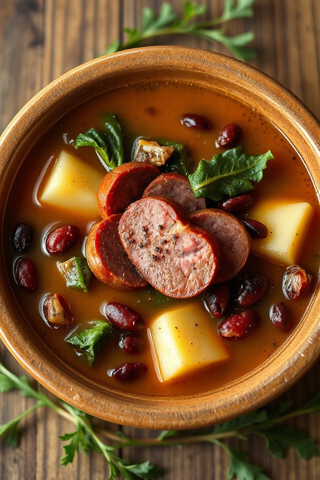 kielbasa soup with kale