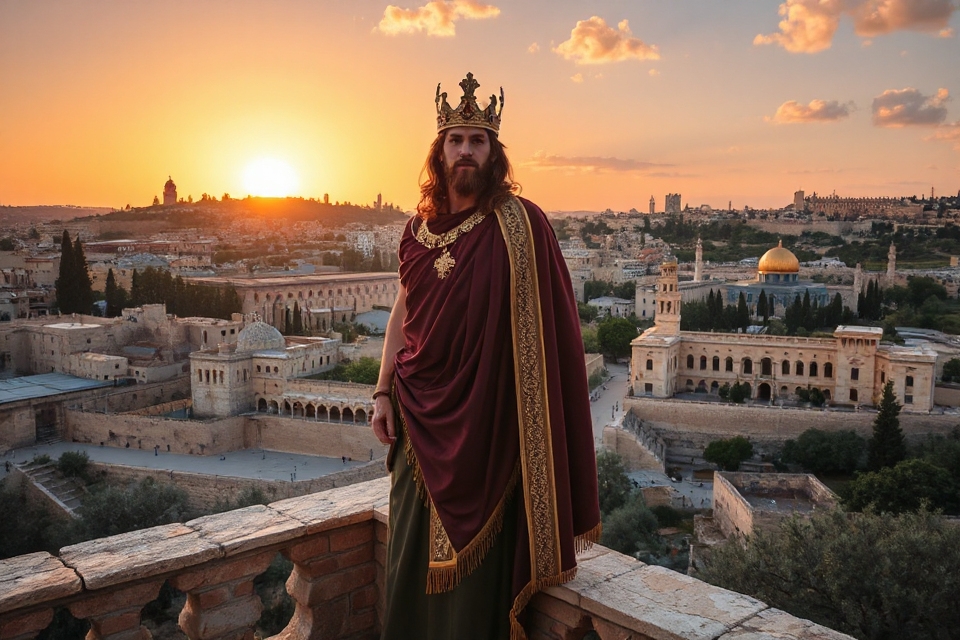 king david ancient jerusalem photo