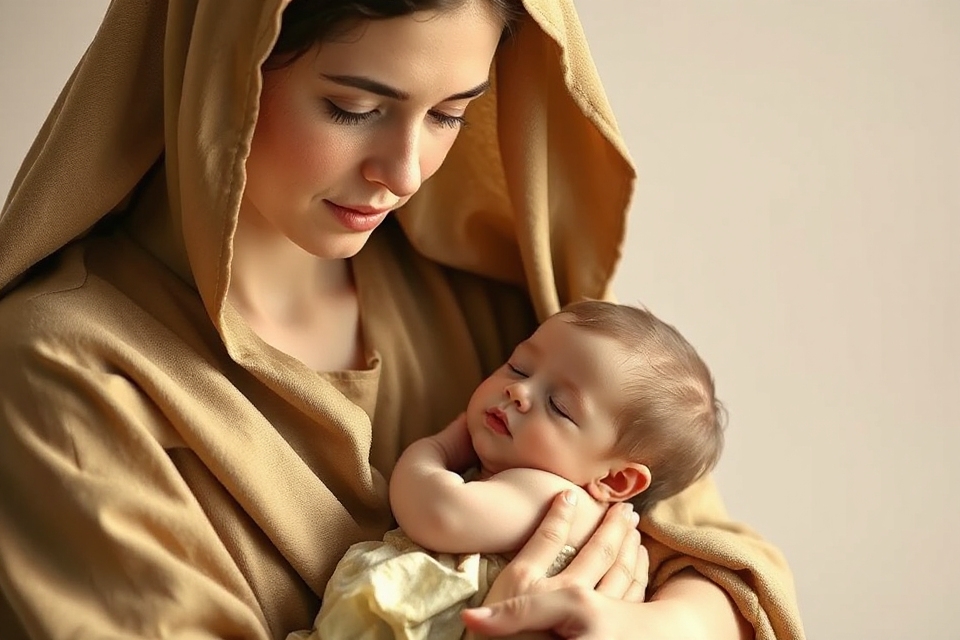 mary and jesus image