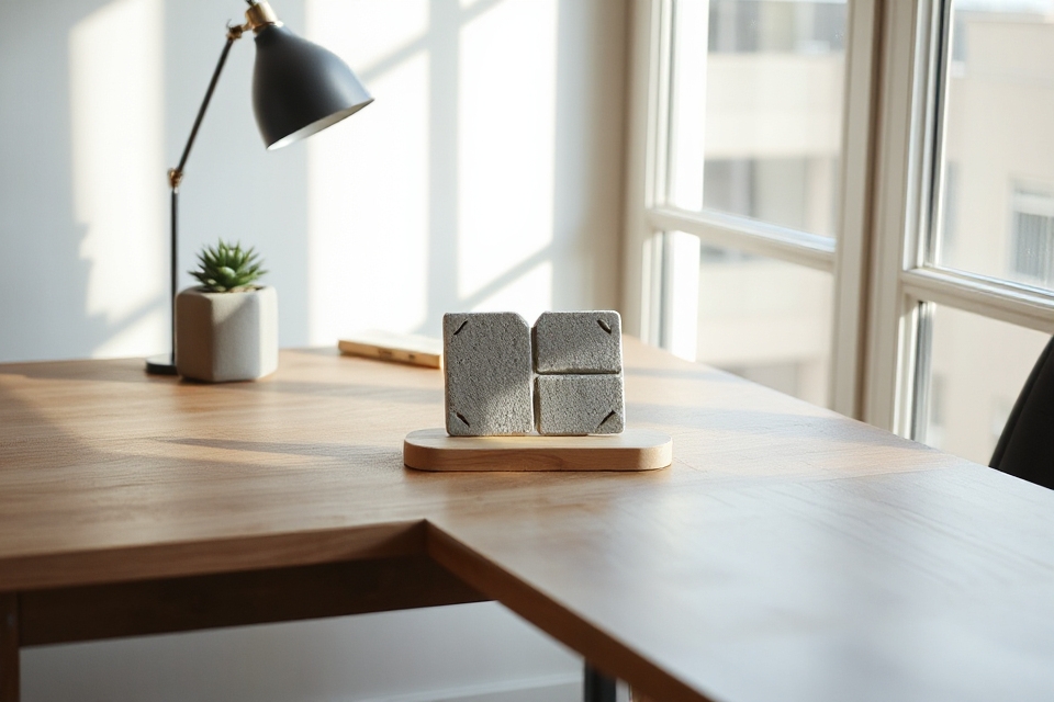 minimalist desk ten commandments