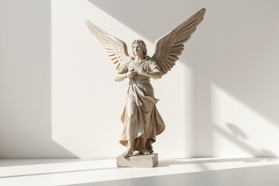minimalist st michael image