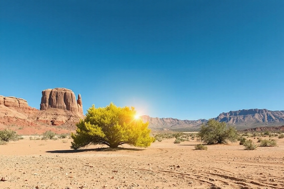 moses burning bush rock formation