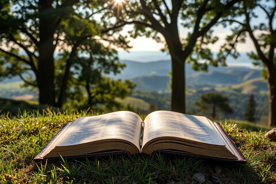 open bible sermon mount