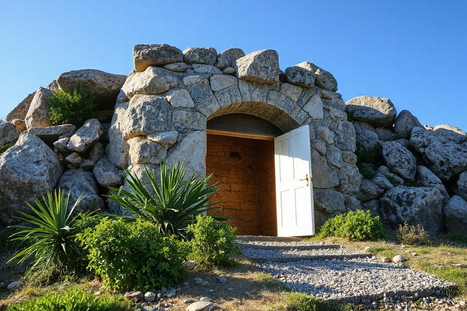 open door jesus tomb