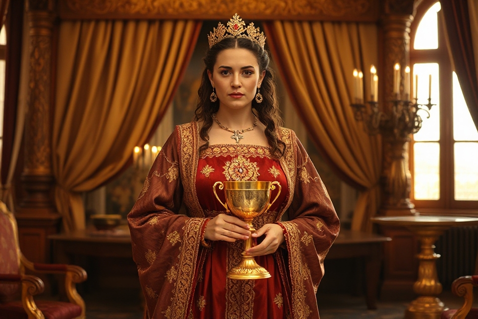 queen esther with chalice