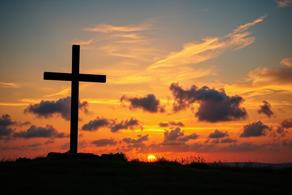 simple cross good friday