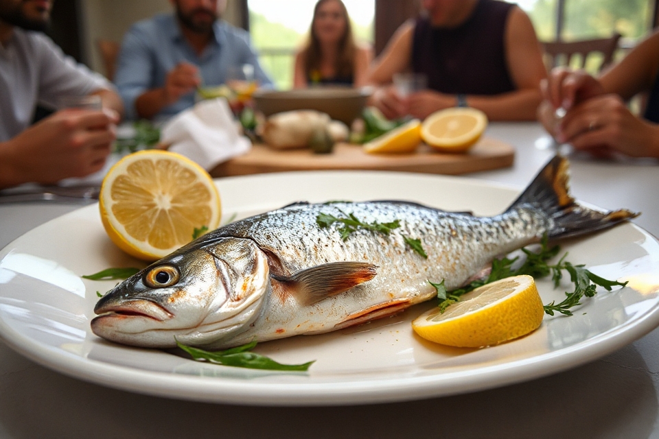 single fish plate photo