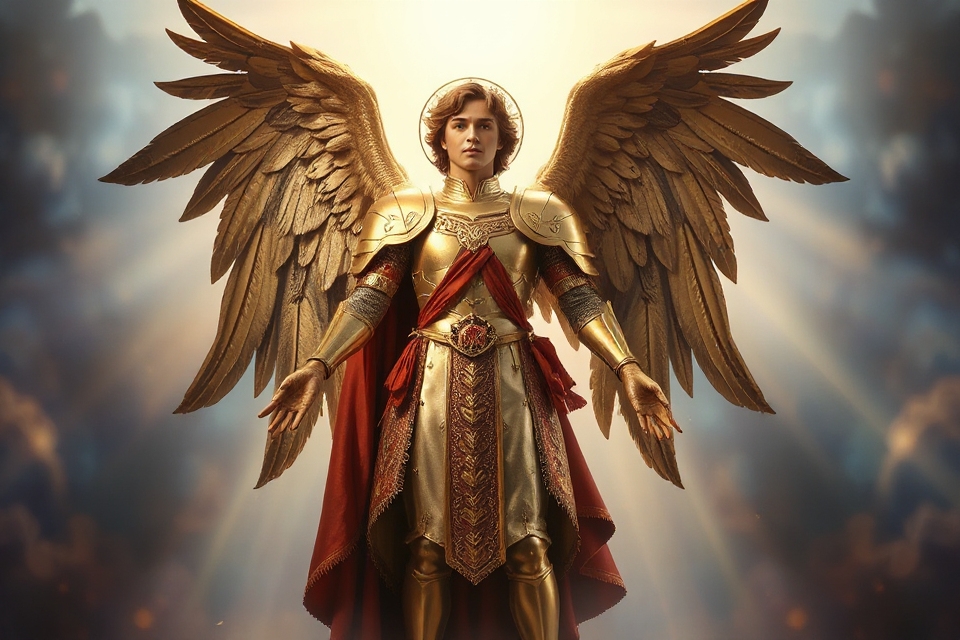 st michael archangel soft shadows