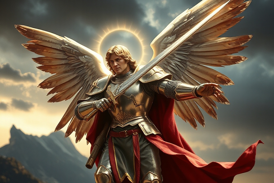st michael with sword