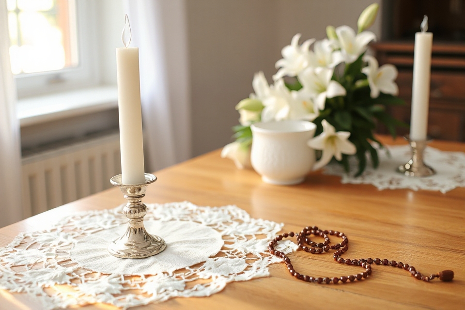 symbolic first communion elements