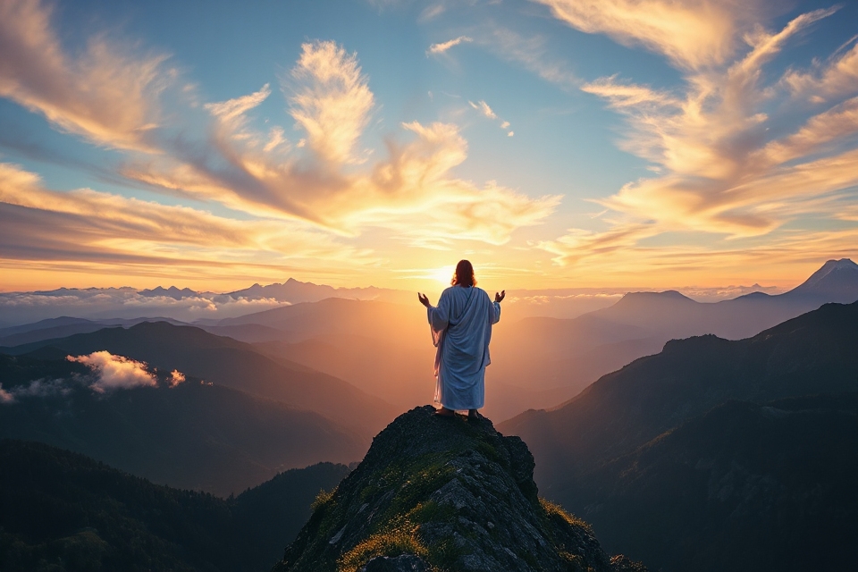 transfiguration of jesus mountain