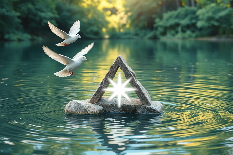 trinity water symbols photo
