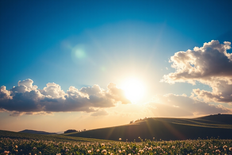 vibrant clouds jesus resurrected