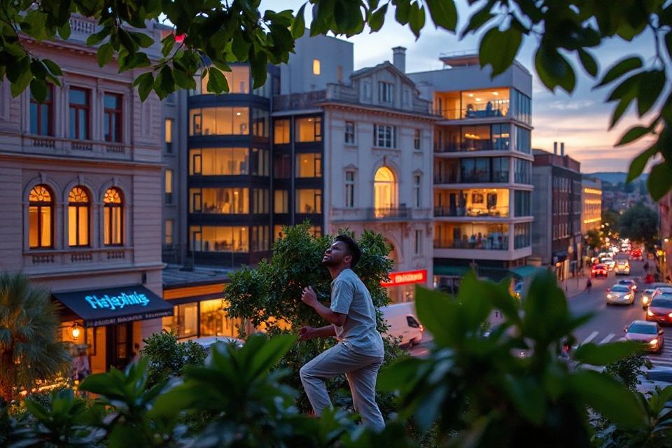 zacchaeus cityscape stock photo