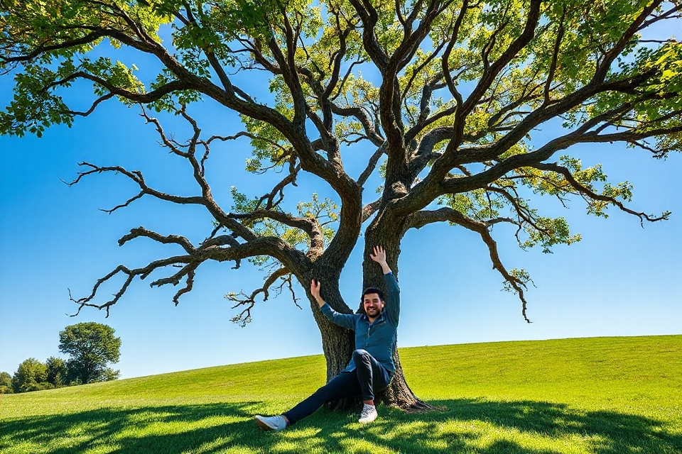 zacchaeus climbing tree image