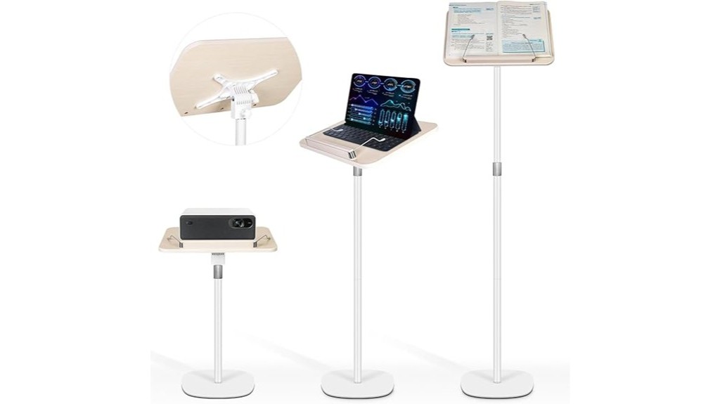 adjustable and foldable stand