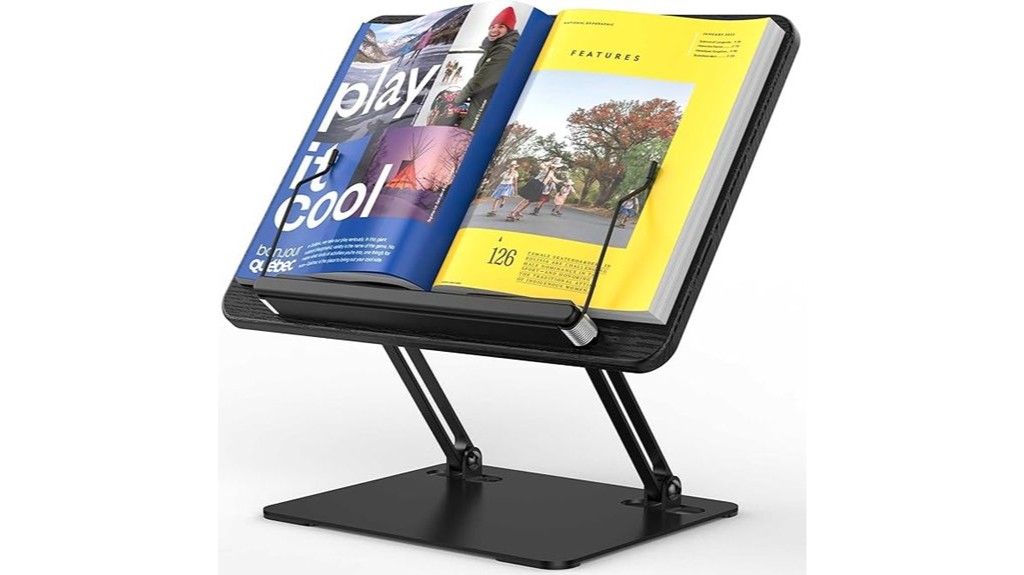adjustable reading book stand