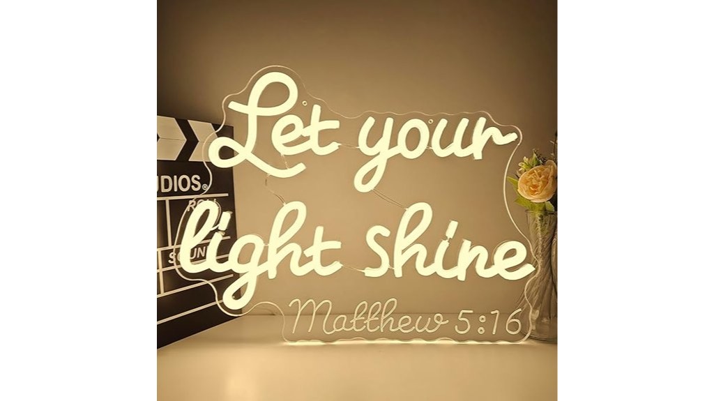 bright inspirational wall art