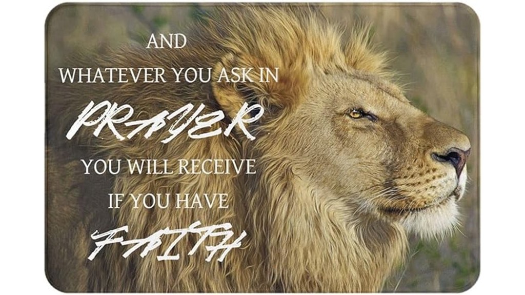 christian gift prayer mat