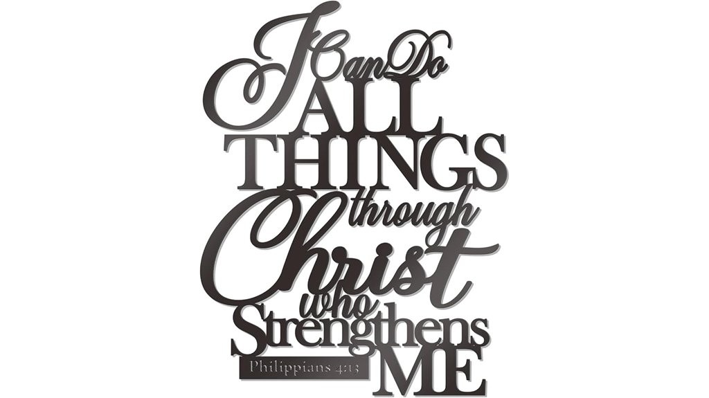 christian inspirational wall art