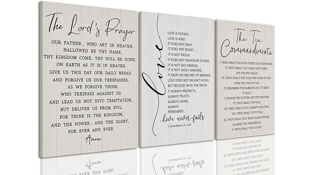 christian scripture wall art