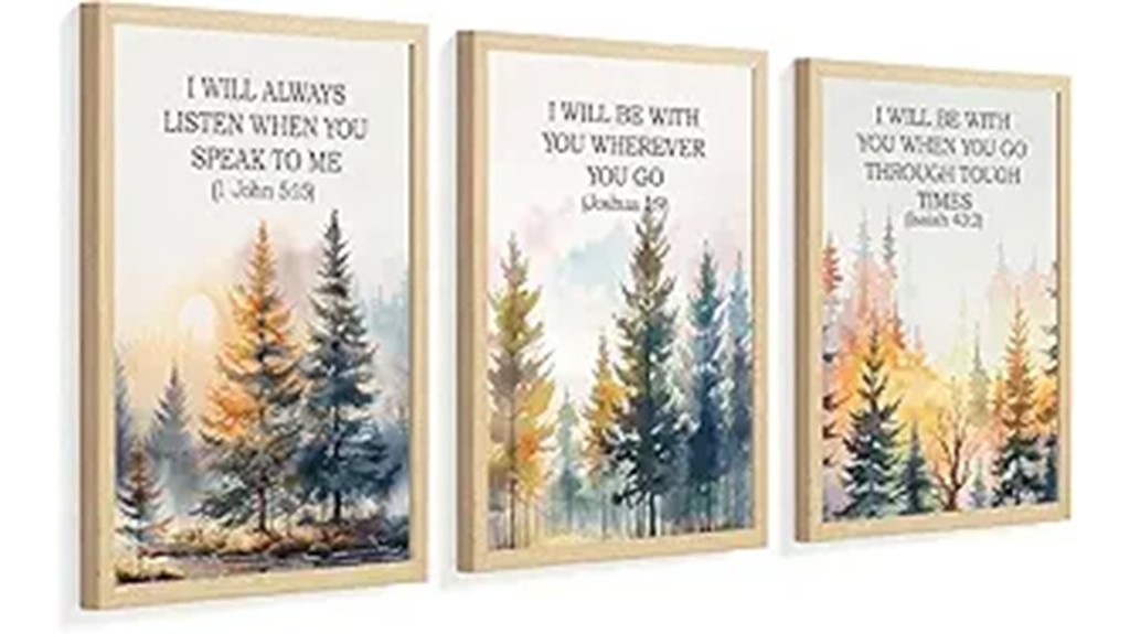 christian wall art set