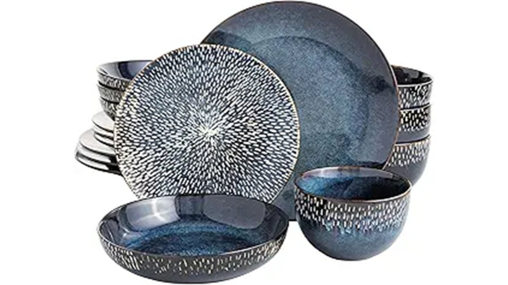 dinnerware set for four