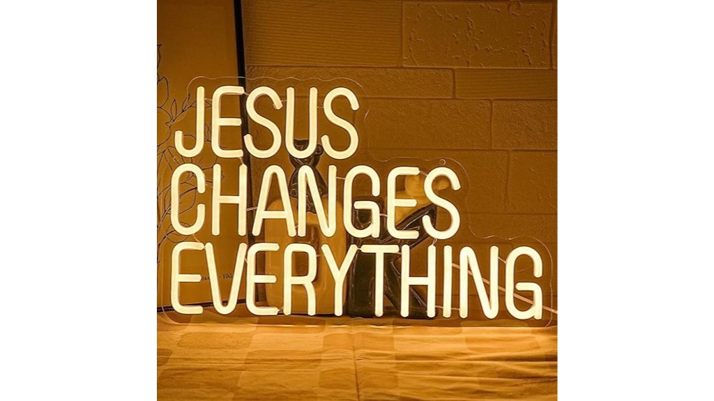 faith inspired wall decor