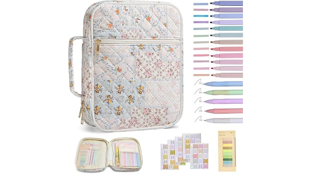 floral bible cover case