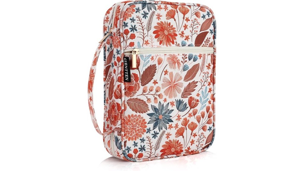 floral bible cover design