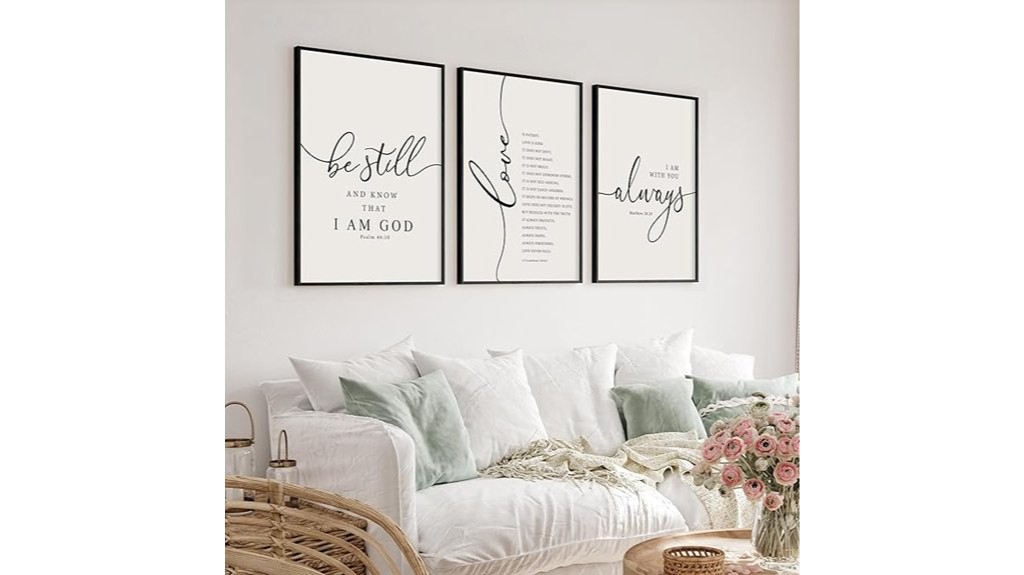 framed wall art set