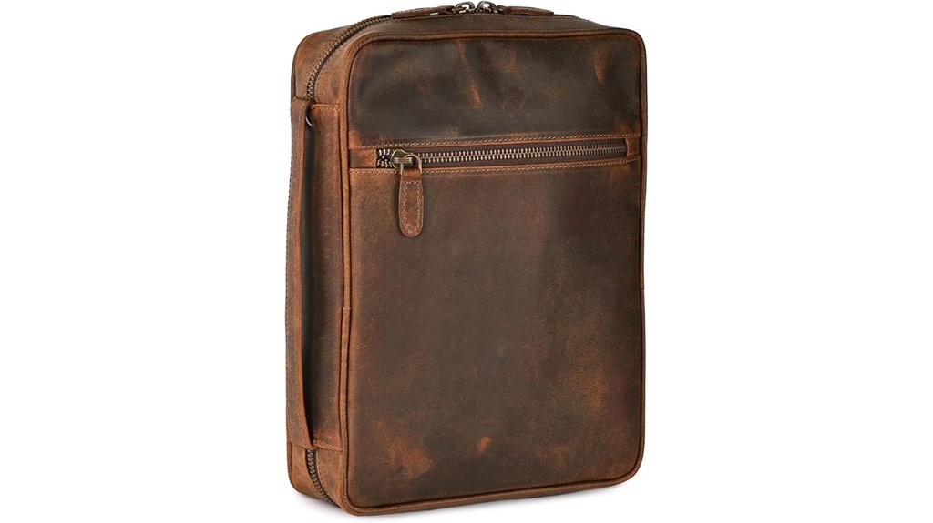 handmade vintage leather cover