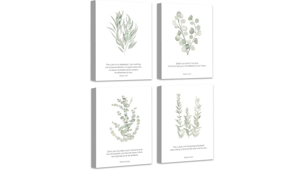 inspirational scripture wall art