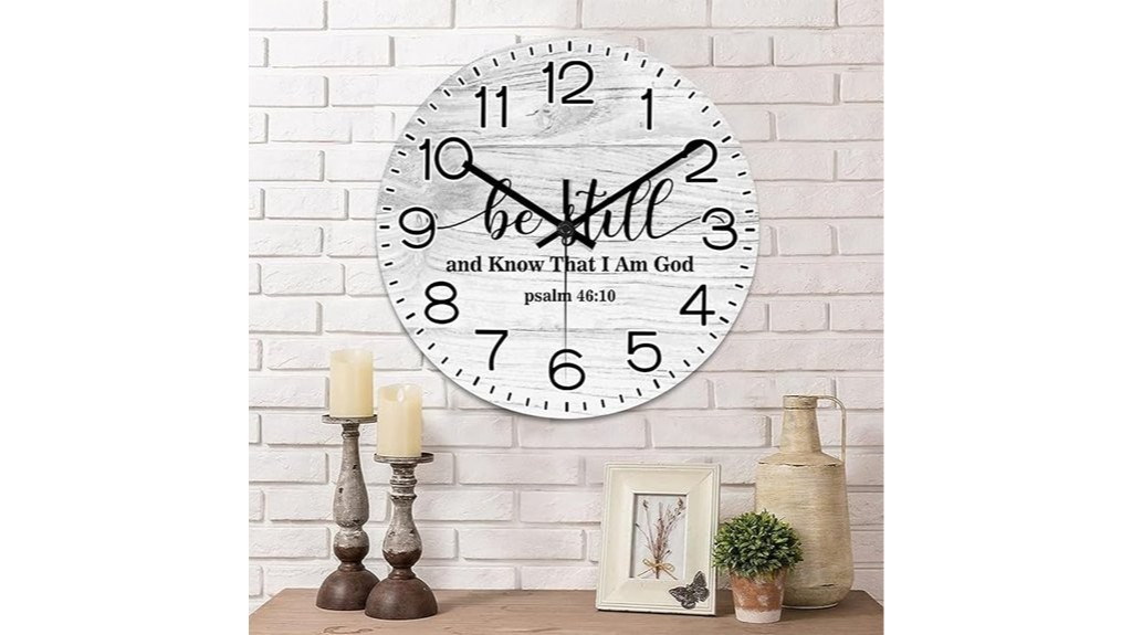 inspirational wall clock design
