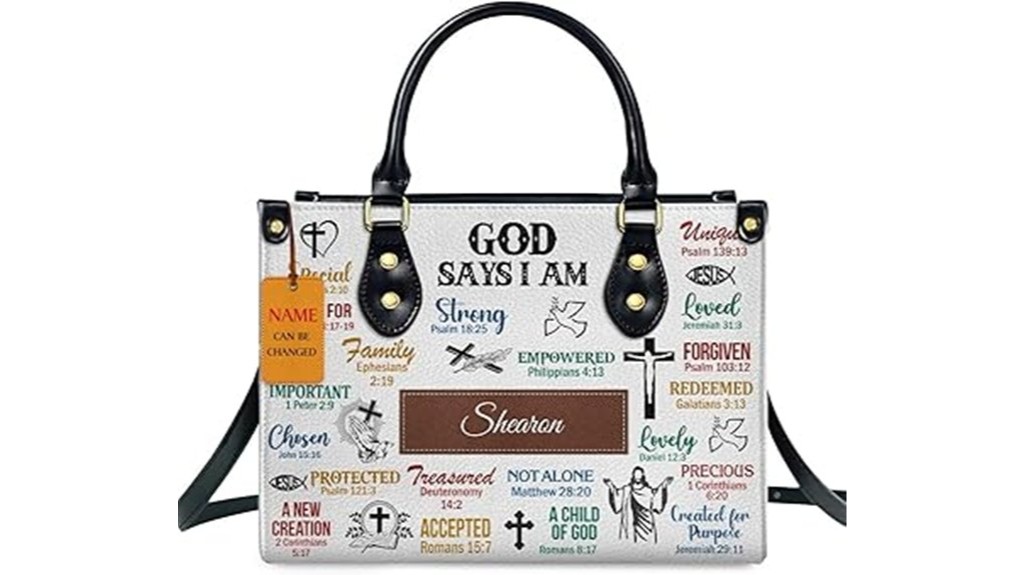 personalized leather handbags women