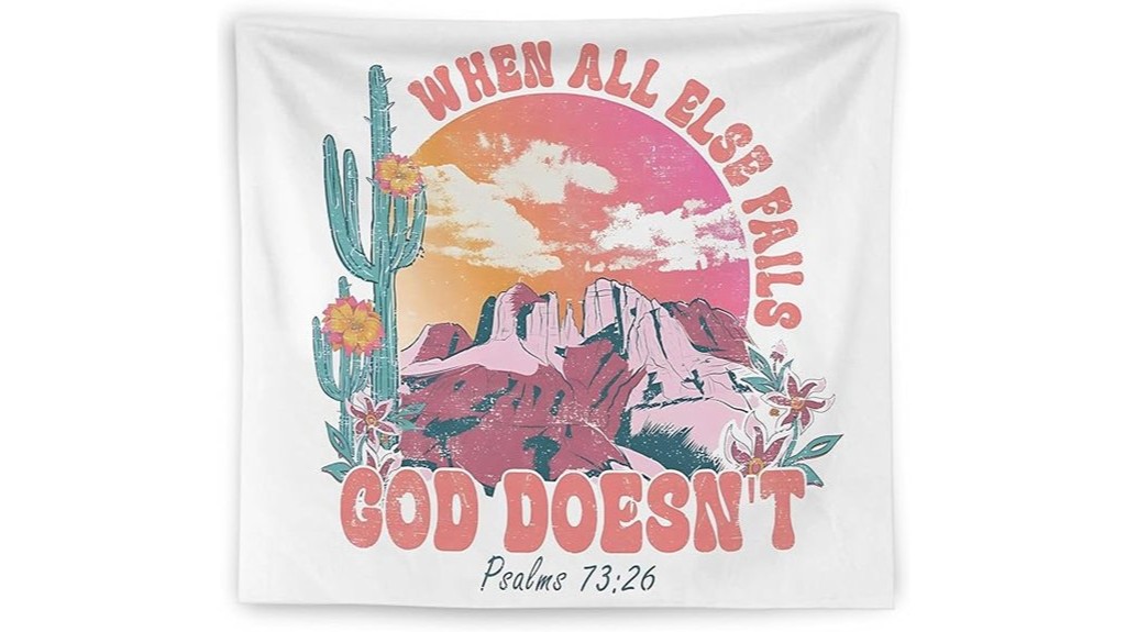 psalms 73 26 wall hanging