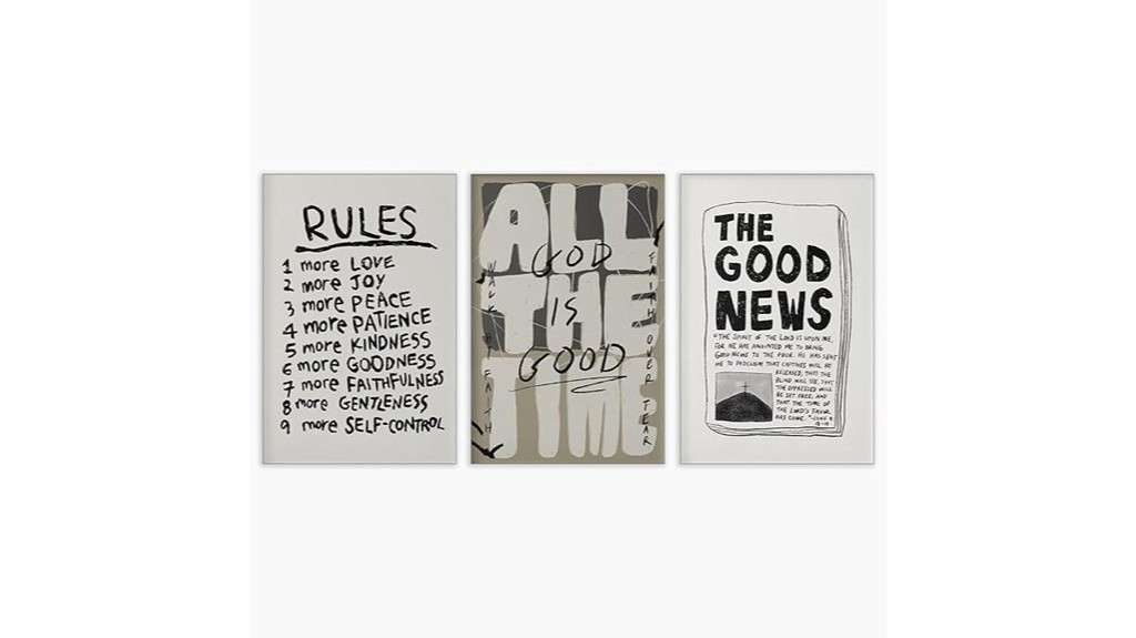 scripture inspirational wall art