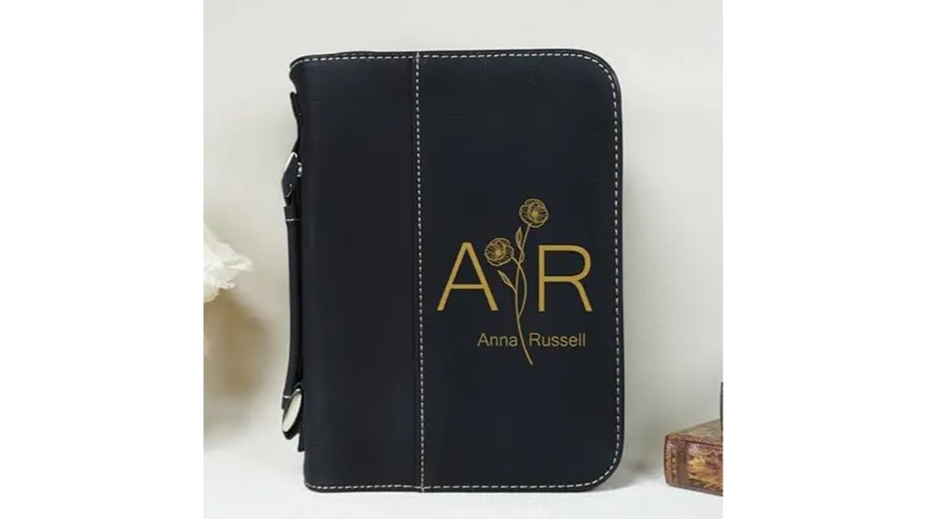 vegan leather bible cover