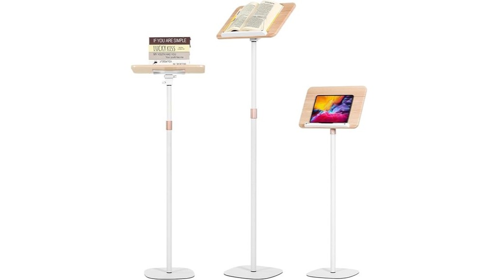 versatile stand for reading