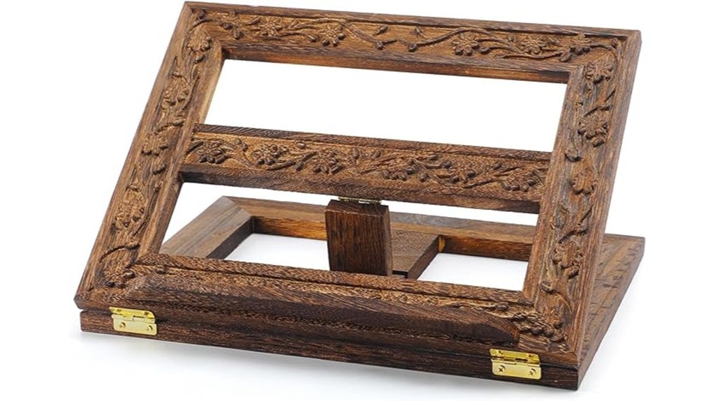 versatile wooden bible holder